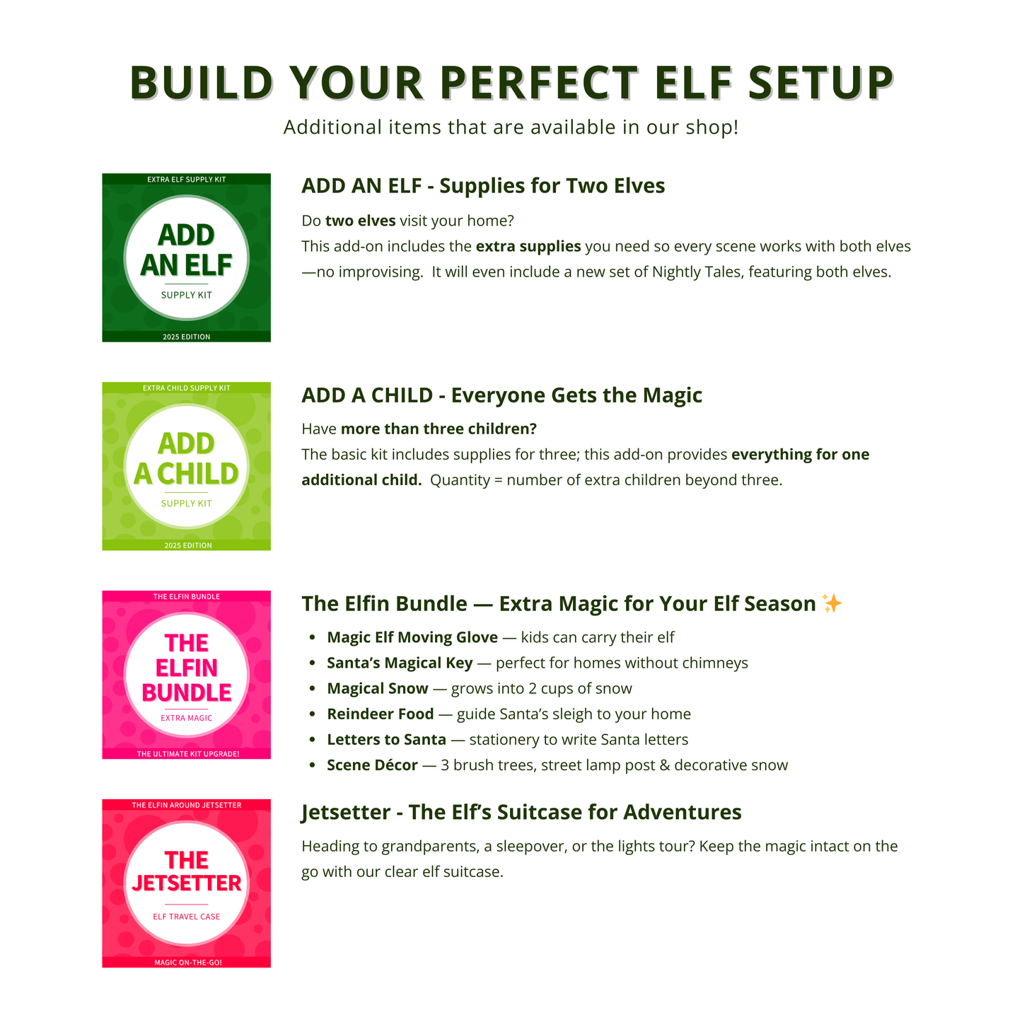 2025 Elf Activity Kit - NEW!