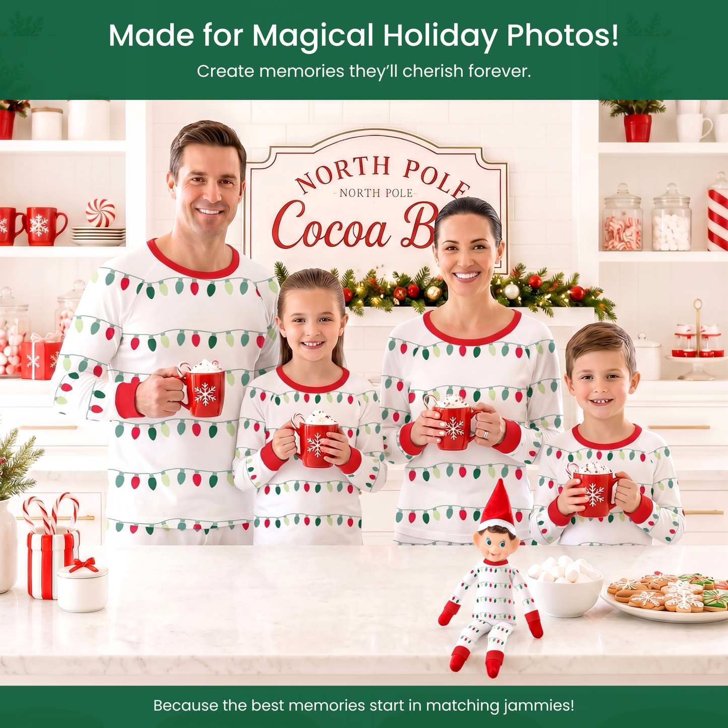 Elfin Jammies™ Adult Matching Pajamas