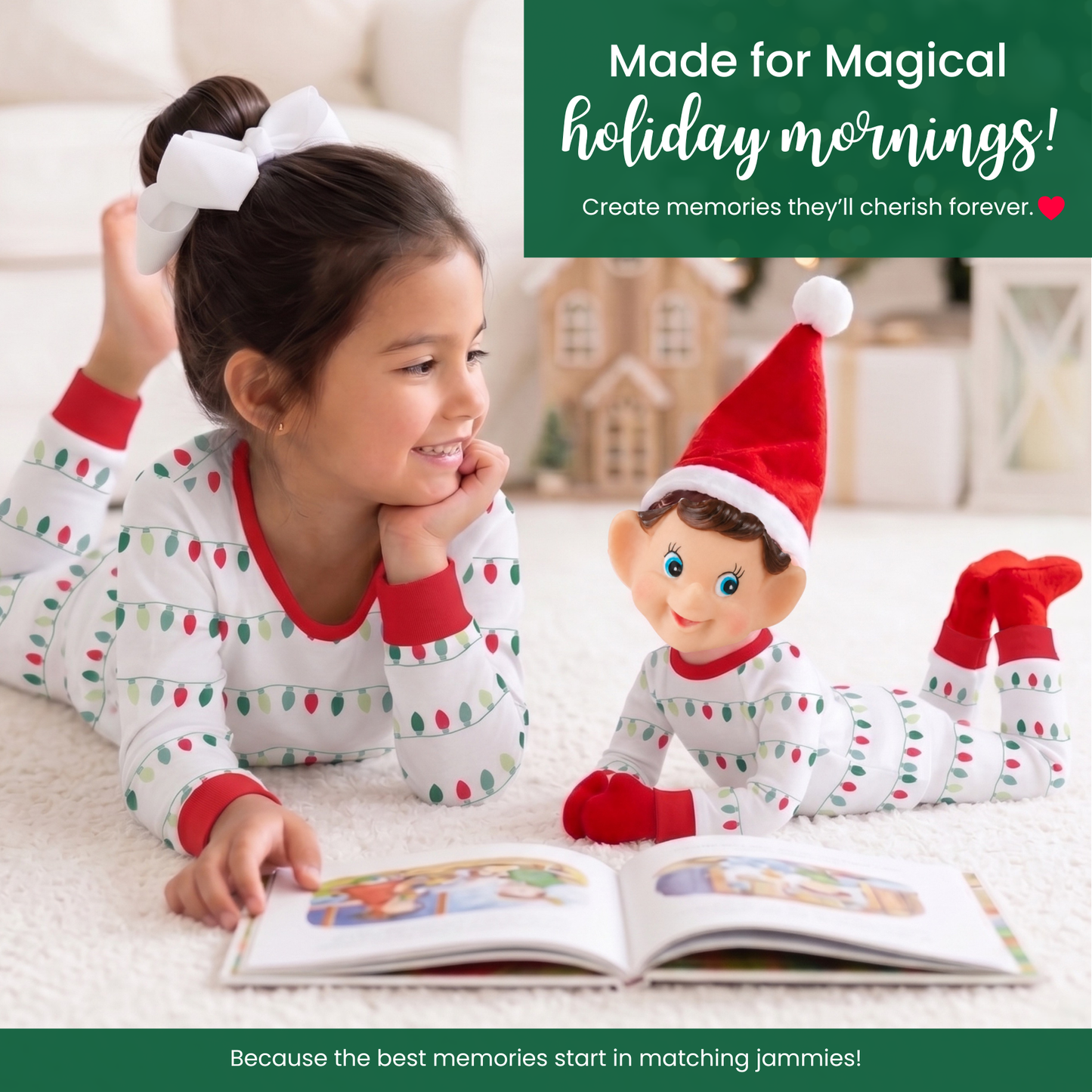 Elfin Jammies™ Children's Matching Pajamas