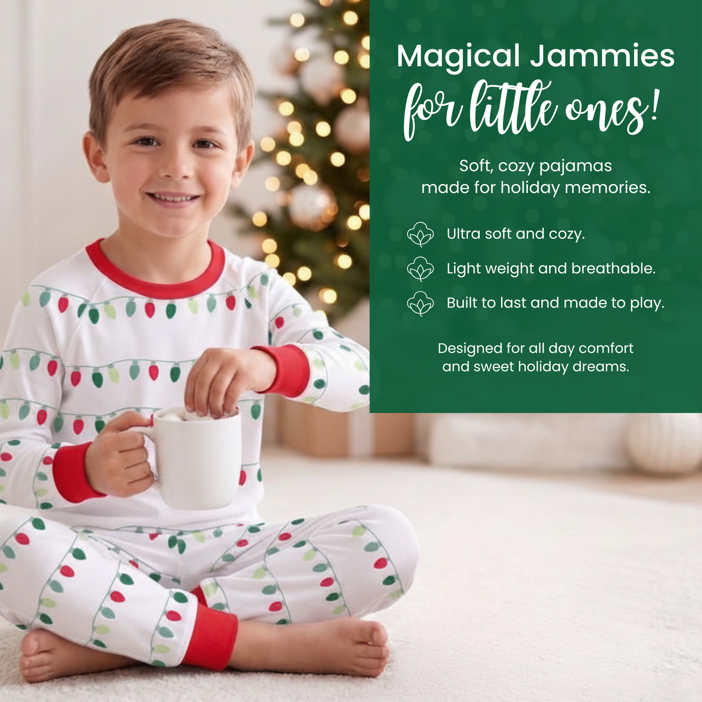 Elfin Jammies™ Children's Matching Pajamas