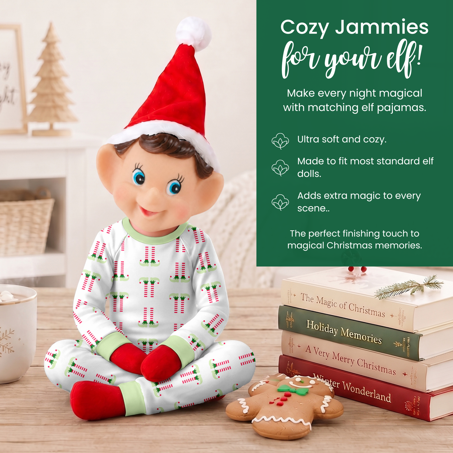 Elfin Jammies™ Elf Matching Pajamas