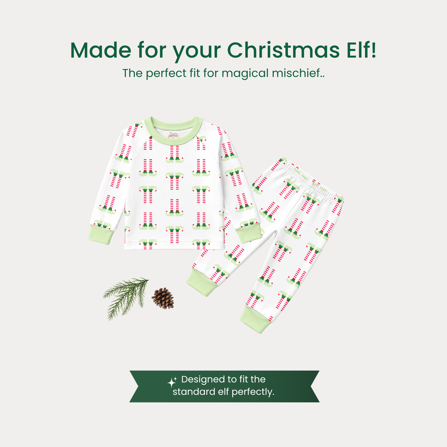 Elfin Jammies™ Elf Matching Pajamas