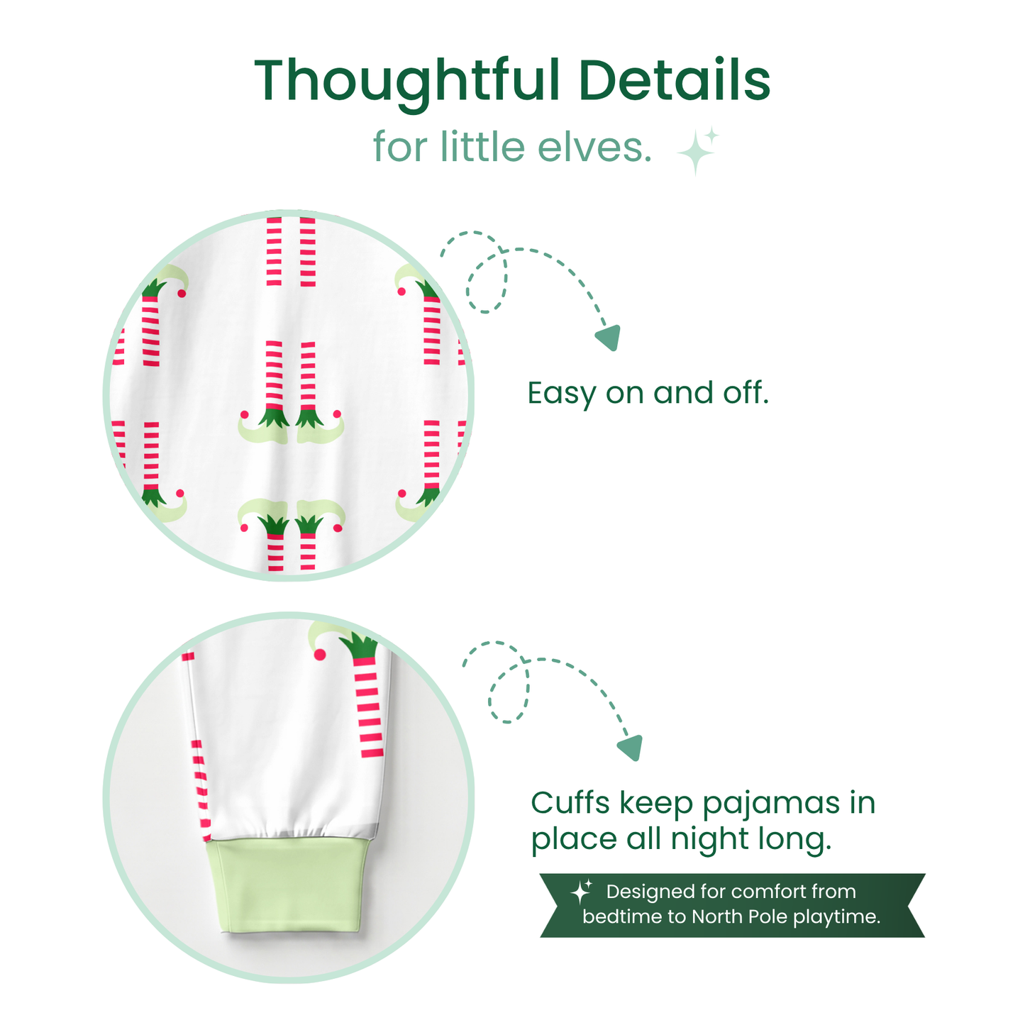Elfin Jammies™ Elf Matching Pajamas