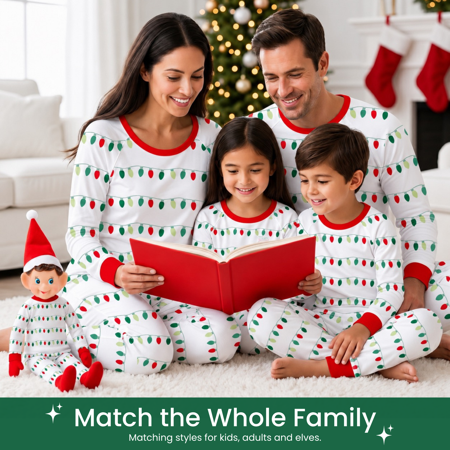Elfin Jammies™ Adult Matching Pajamas