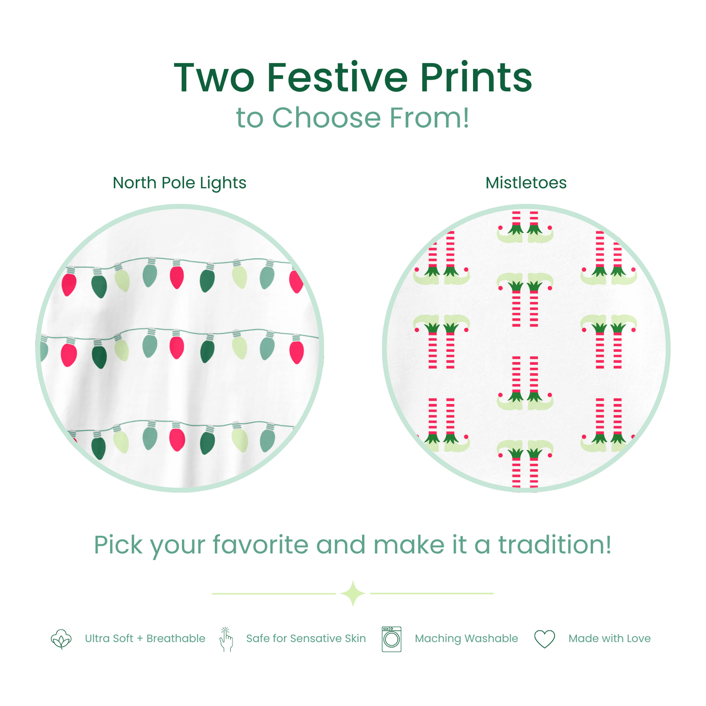 Elfin Jammies™ Adult Matching Pajamas