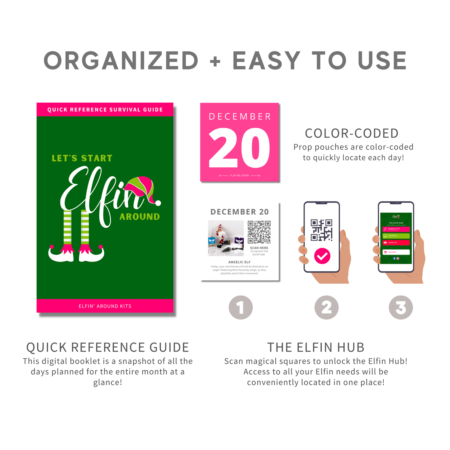 2024 Mini Elf Kit - 15 Elf Activities