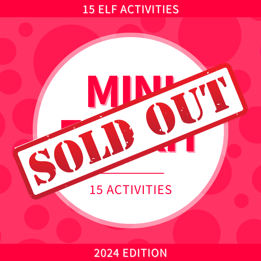 2024 Mini Elf Kit - 15 Elf Activities