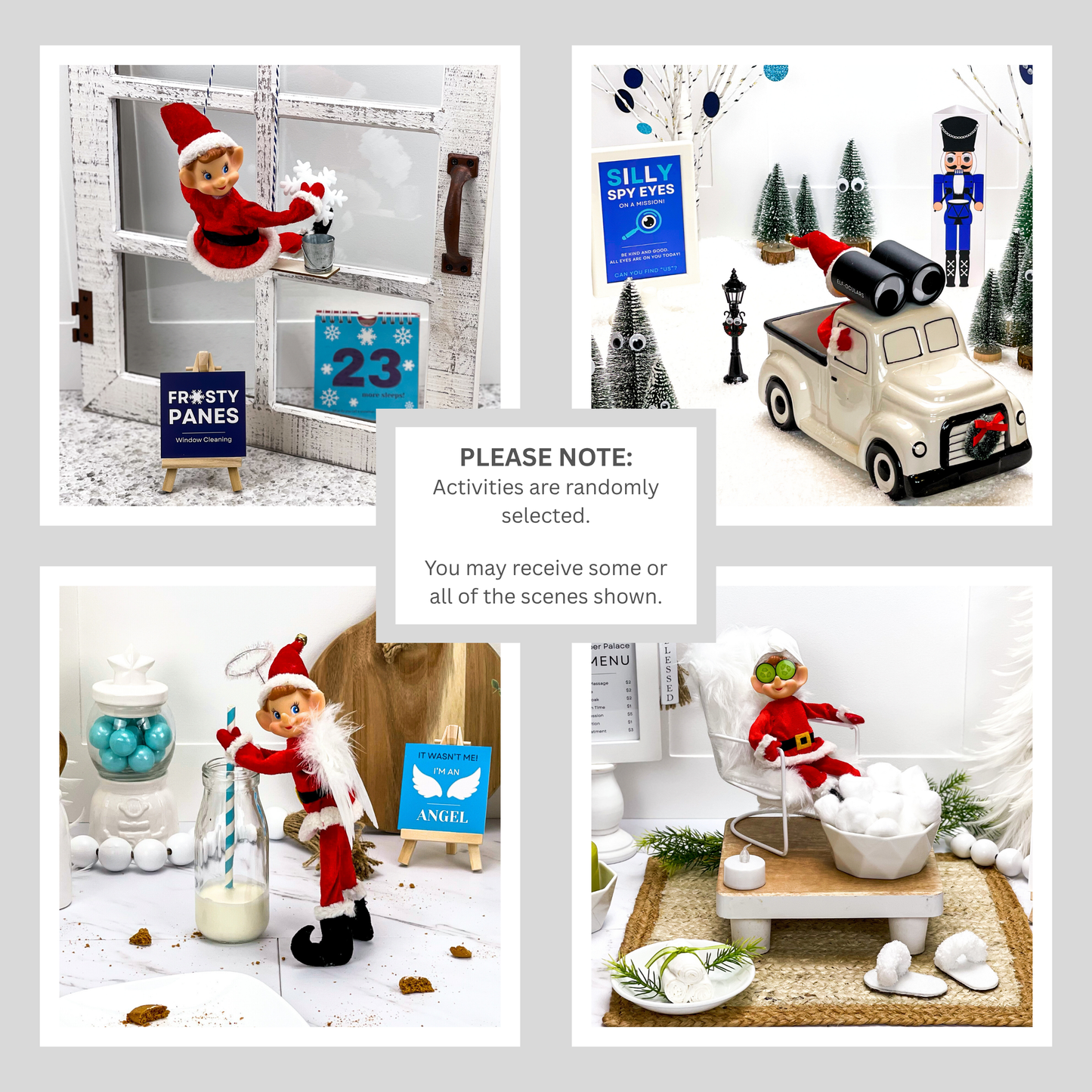 2024 Mini Elf Kit - 15 Elf Activities